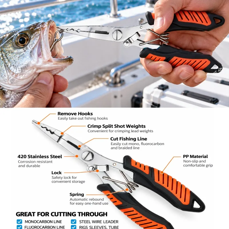 Set Tang Pancing Multifungsi P - Fishing Equipment Cheap ulasan dan harga