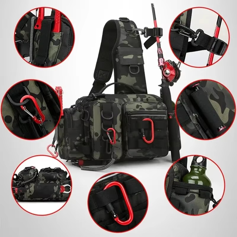 Tas Selempang Pinggang Taktis  - Fishing Equipment Bag ulasan dan harga